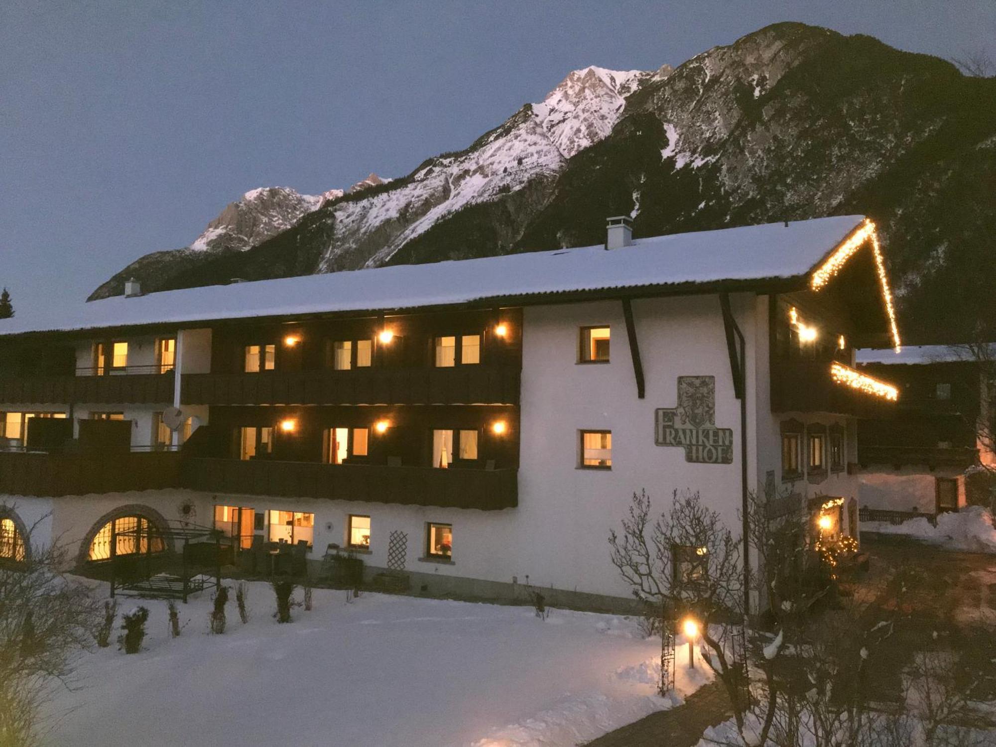 Frankenhof Hotell Scharnitz Exteriör bild