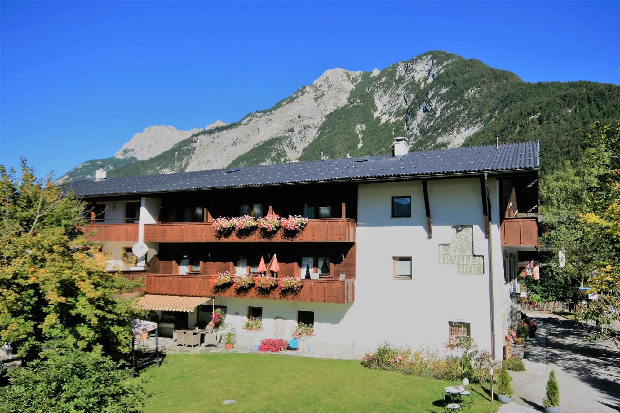 Frankenhof Hotell Scharnitz Exteriör bild