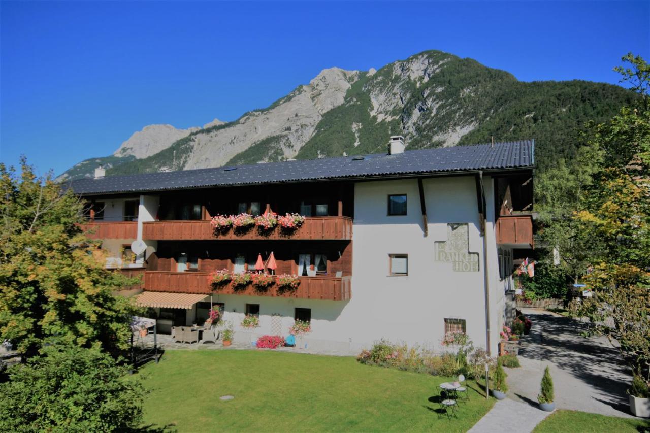 Frankenhof Hotell Scharnitz Exteriör bild
